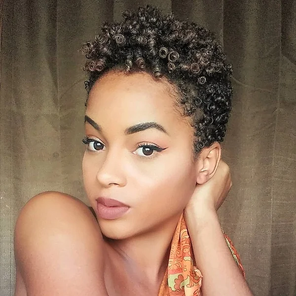 Curly Tapered Cut: Soft, Defined Coils