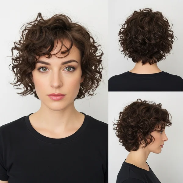 Easy Hairstyles For Short Curly Hair