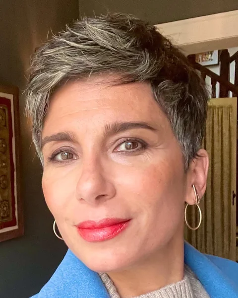 High-Volume Silver-Tipped Pixie with Lift