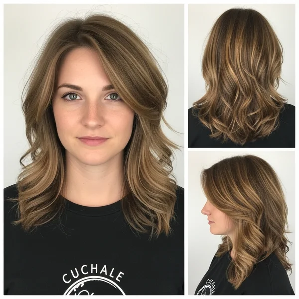 Layered Haircuts For Wavy Thick Hair