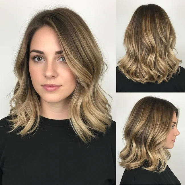 Long Wavy Bob Haircut