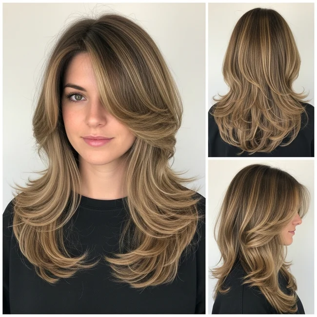 Long Wavy Haircuts with Layers