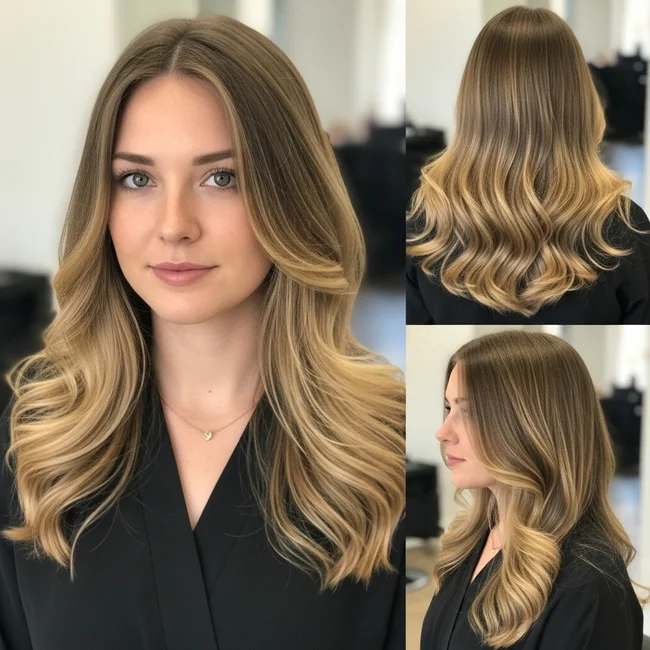 Long Wavy Wedding Hairstyle