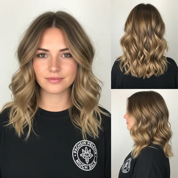 Medium Length Wavy Haircuts