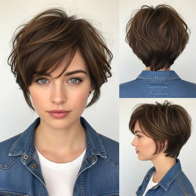 Messy Pixie Haircut For Fine Hair
