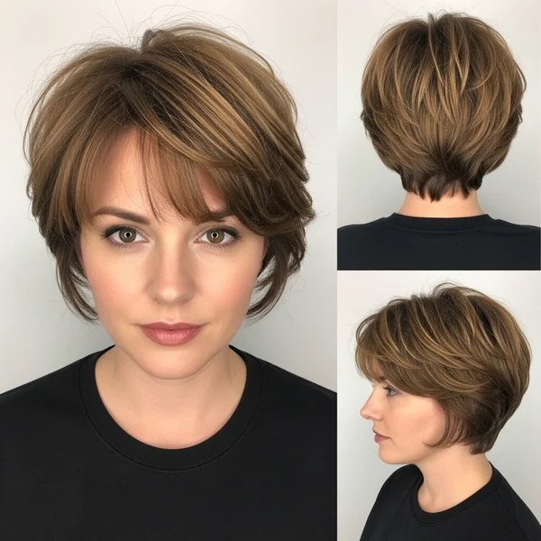 Pixie Haircuts For Thick Wavy Hair