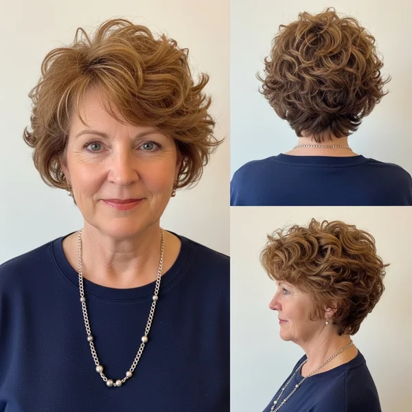 Pixie Hairstyles For Curly Hair Over 50