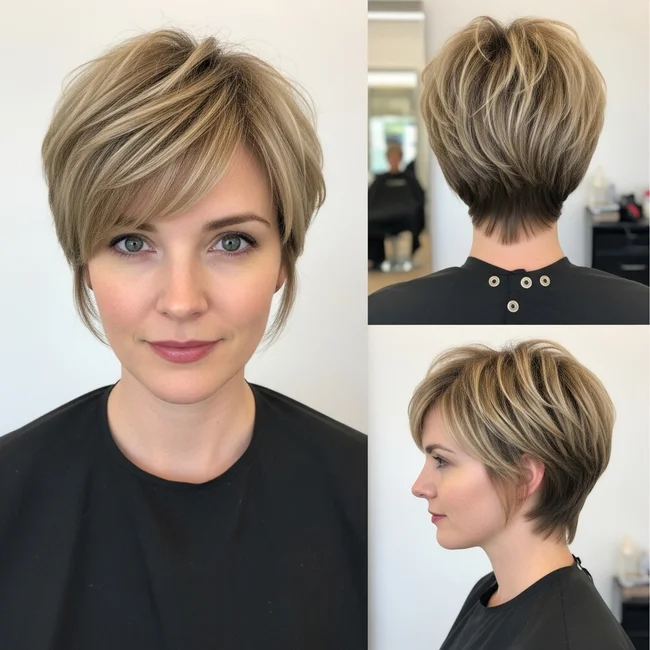 Pixie Shag Haircuts for Fine Hair