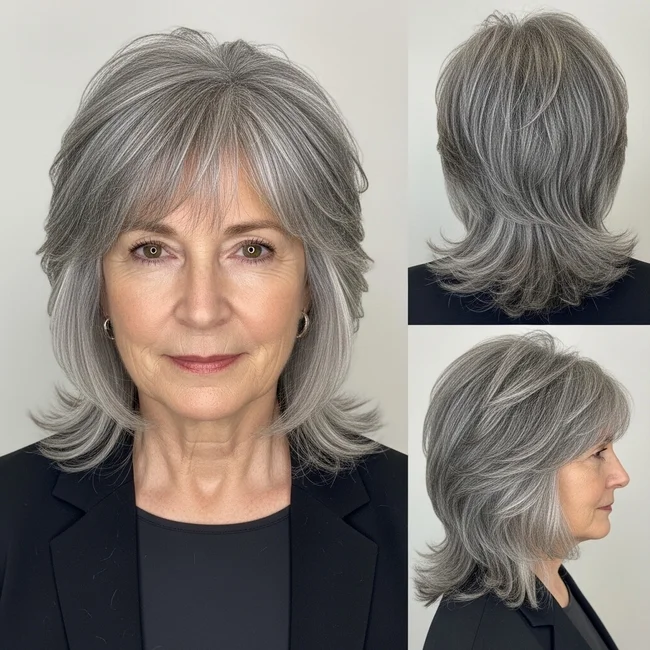 Salt-and-Pepper Shaggy Layers