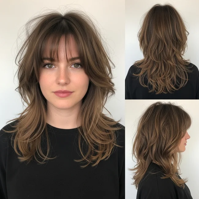 Shaggy Layered Haircuts Long Wavy