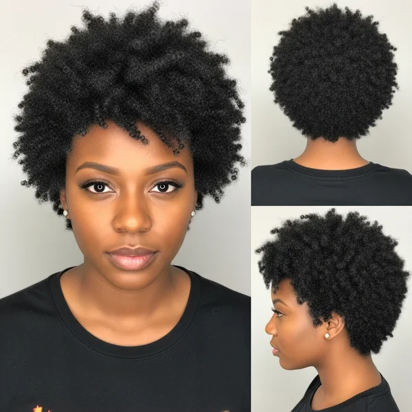 Short Afro Hairstyles For Black Women