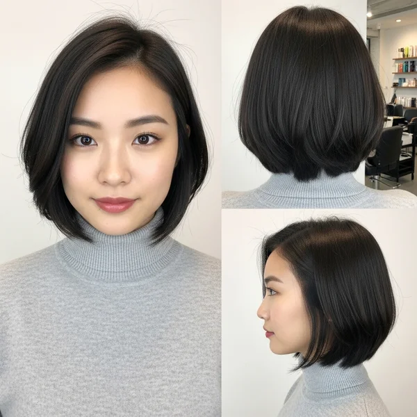 Short Bob Hairstyles Asian