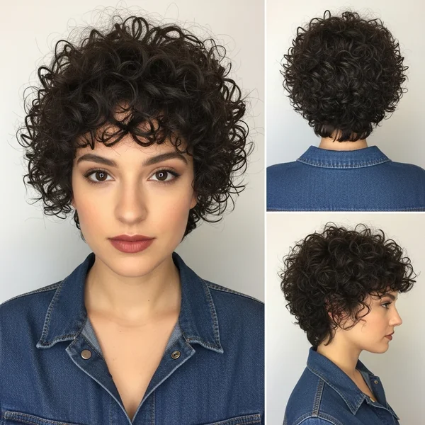 Short Curly Crochet Hairstyles