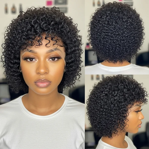Short Curly Frontal Wig Hairstyles