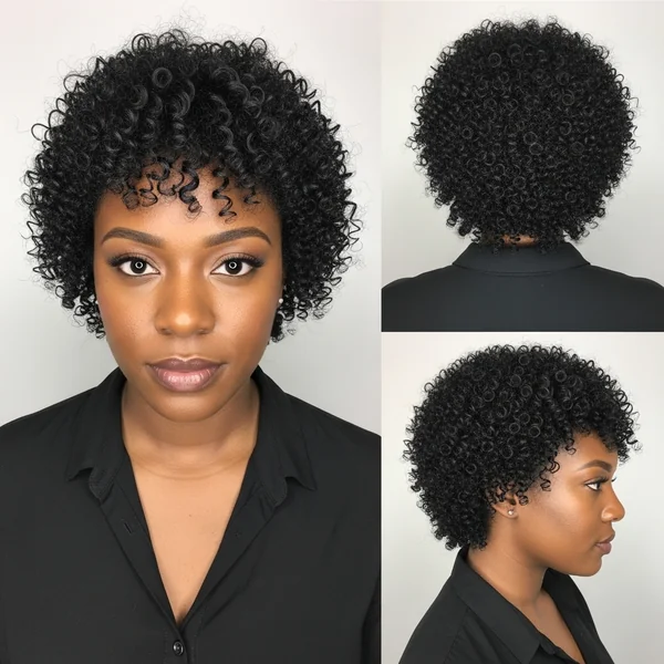 Short Curly Hairstyles For Black Women