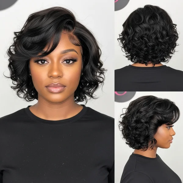 Short Curly Wig Hairstyles For Black Women