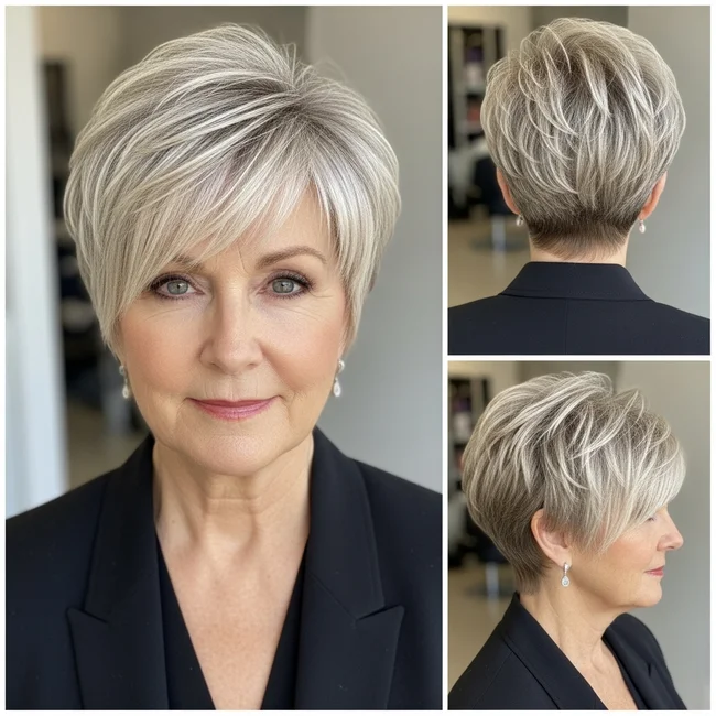 Short Edgy Hairstyle