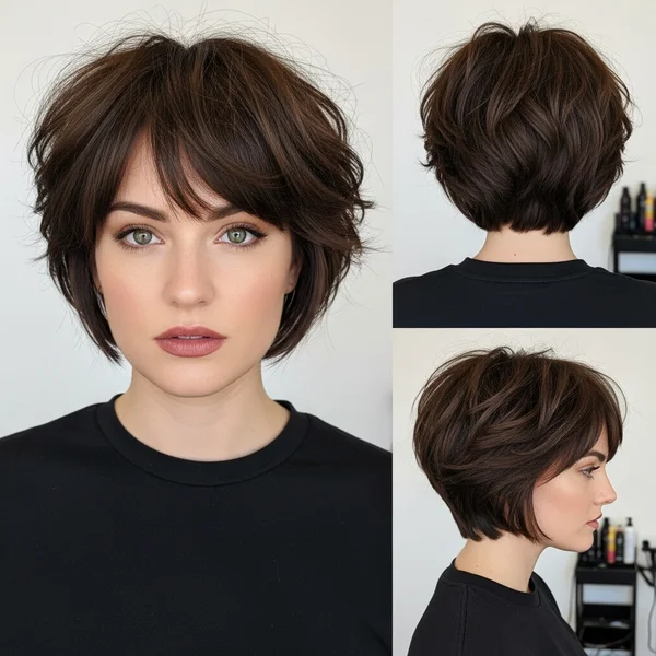 Short Funky Bob Hairstyles
