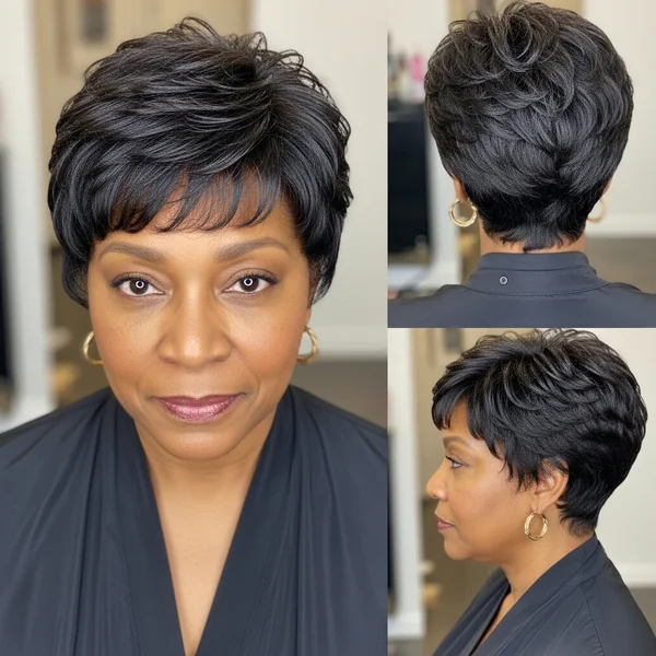 Short Hairstyles For Black Women Over 50