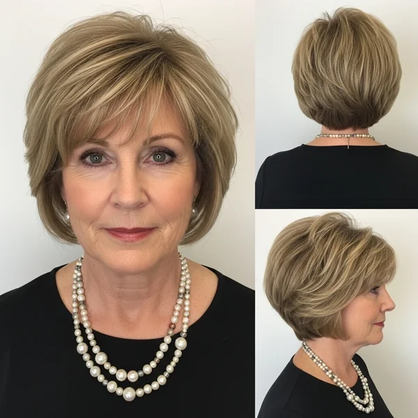 Short Layered Bob Hairstyles For Thick Hair