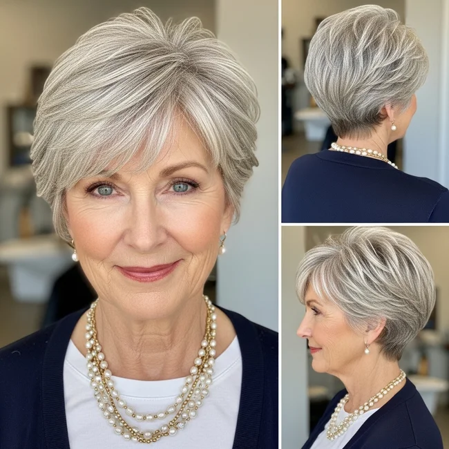 Short Pixie Haircut