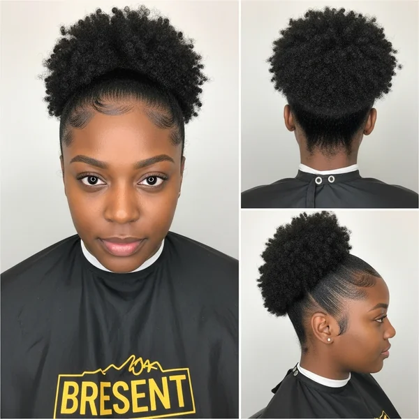 Short Ponytail Hairstyles For Black Women