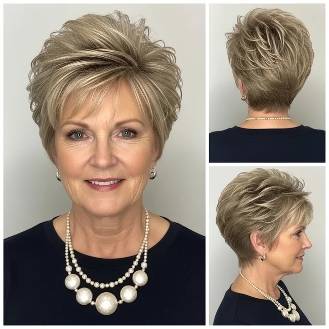 Short Spiky Haircut
