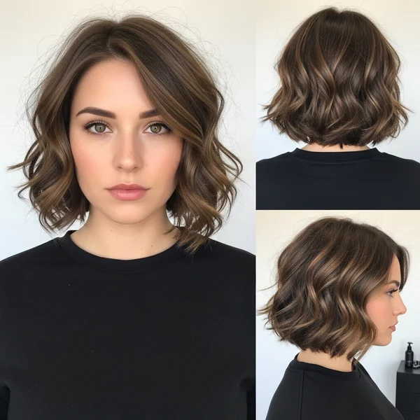 Short Wavy Bob Hairstyles