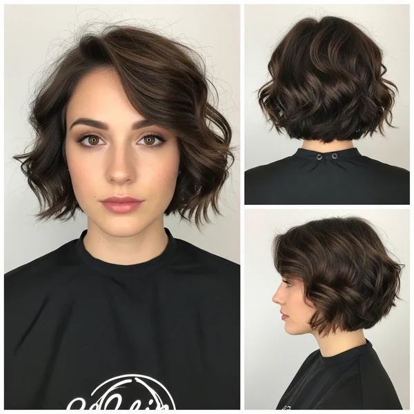 Short Wavy Curly Haircuts