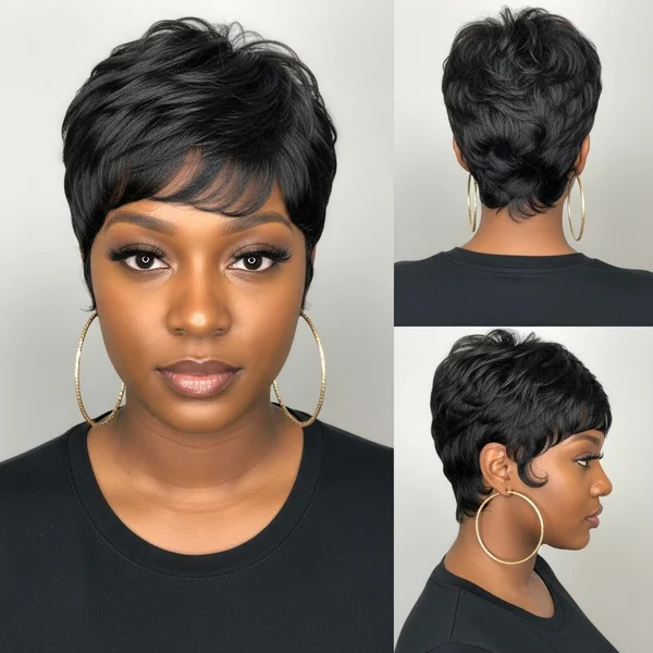 Short Wig Hairstyles For Black Women