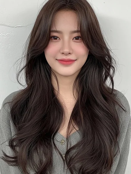 Soft Brunette Butterfly Layers with Effortless Face Frame