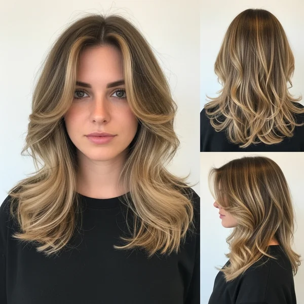Soft Shag Haircut Long Wavy