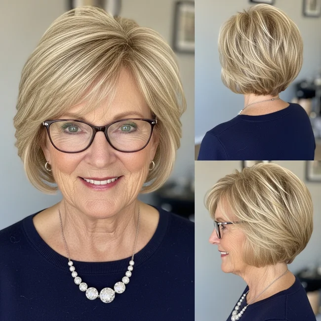 Soft Short Blonde Hair