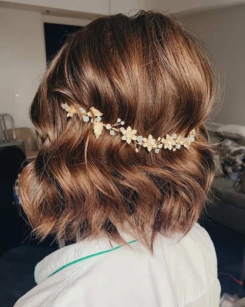 Textured French Bob with Wispy Bangs