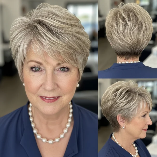 Thick Hair Short Hairstyle