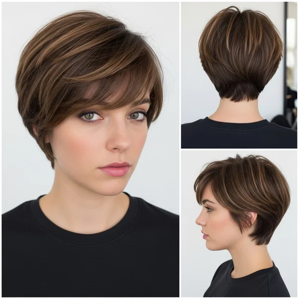 Tomboy Hairstyles Short Thick Hair