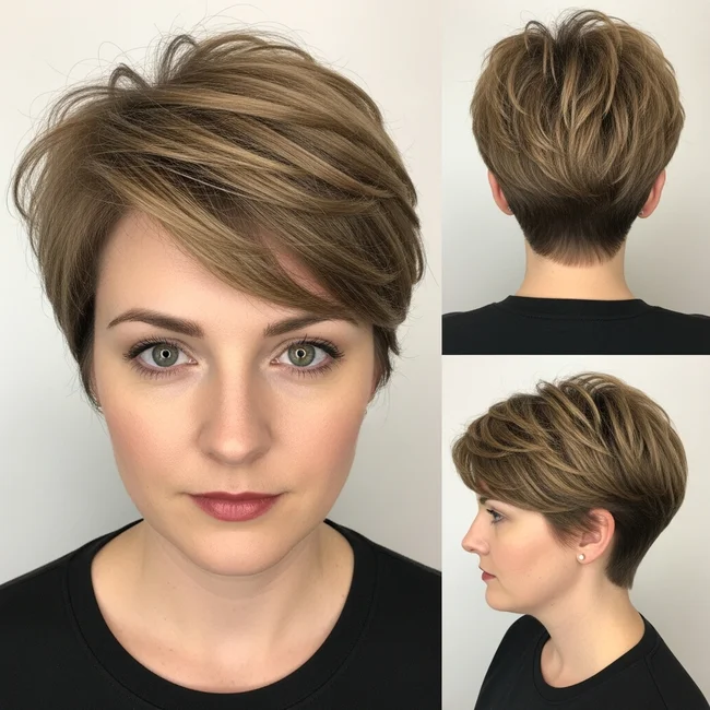 Undercut Pixie Haircut For Fine Hair