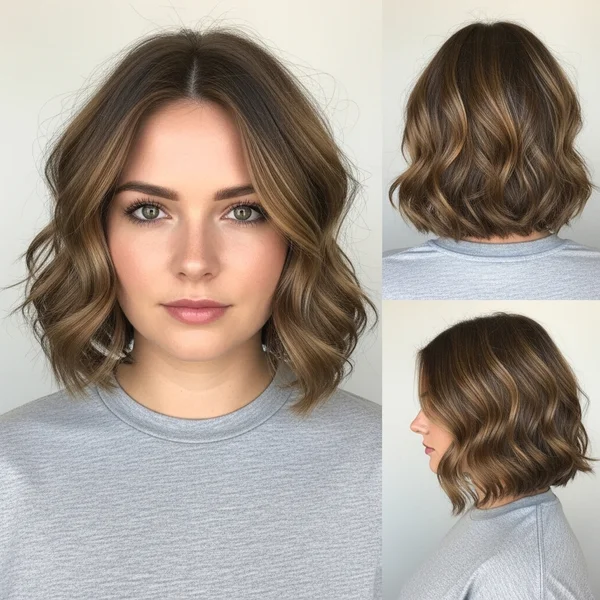 Wavy Bob Haircuts For Thick Hair