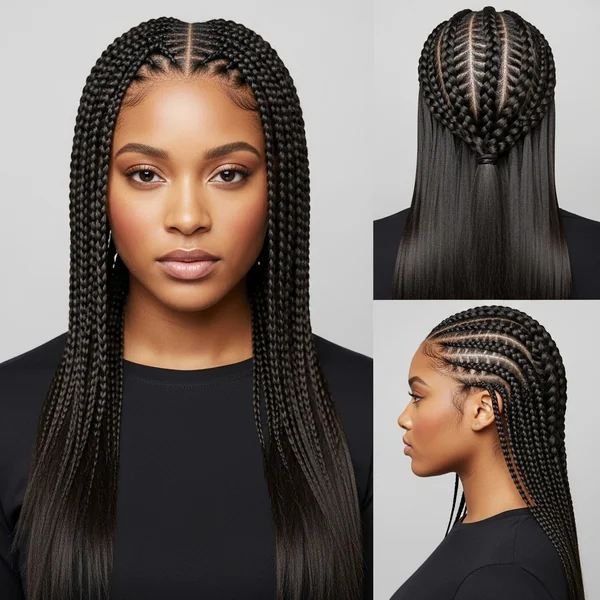 Braided Hairstyles Straight Hair
