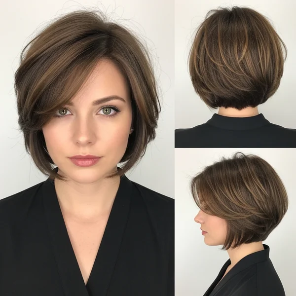 Butterfly Bob Haircut