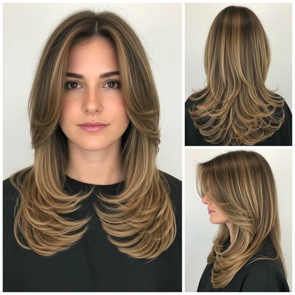 Butterfly Haircut Long Hair