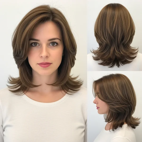 Butterfly Haircut Medium Fine Hair