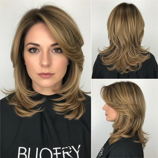 Butterfly Haircut Thick Hair