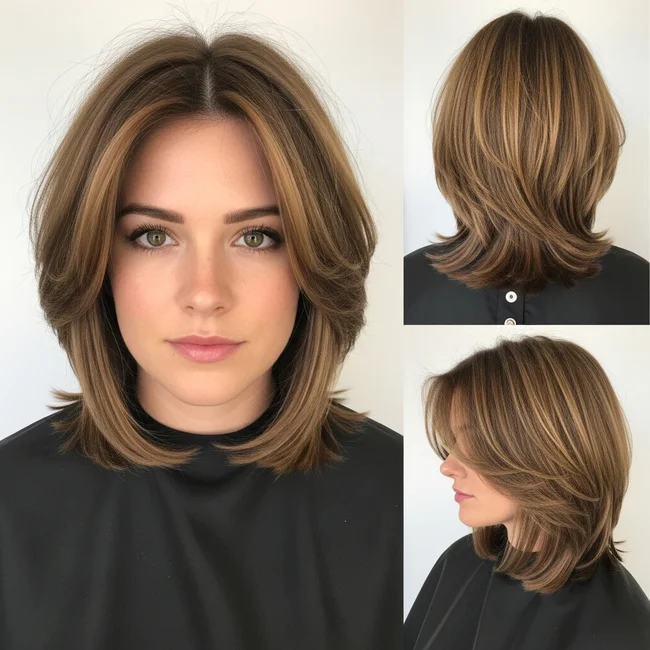 chin length haircut with layers