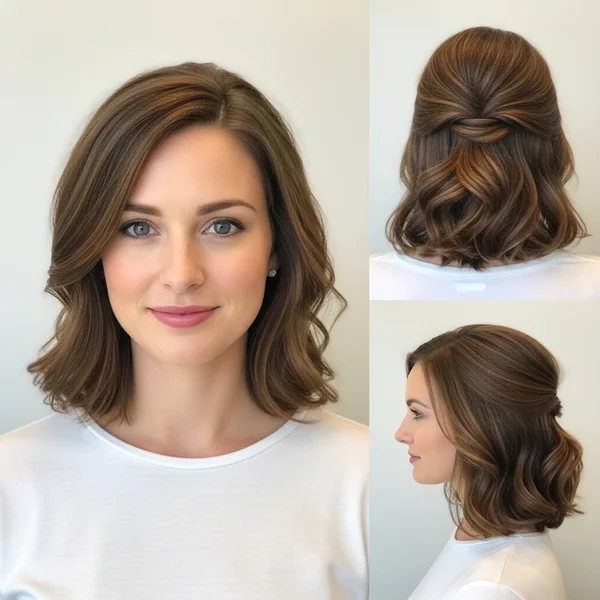 Cute Prom Hairstyles For Medium Hair Shoulder Length