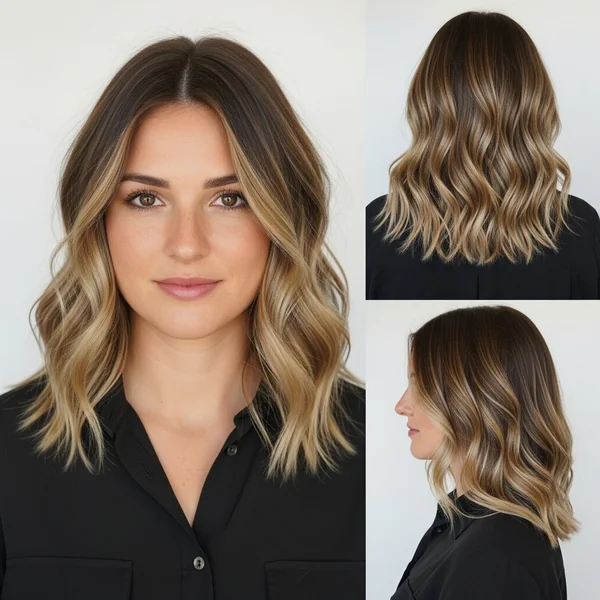 Medium Length Wavy Hairstyles
