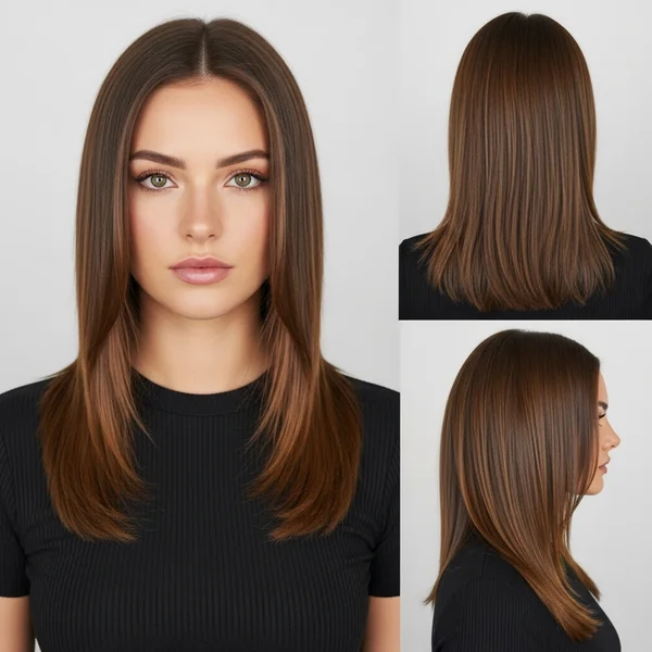 Mullet Hairstyle Straight Hair