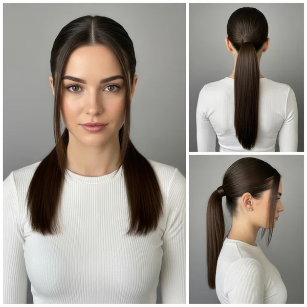 Ponytail Hairstyles Straight Hair