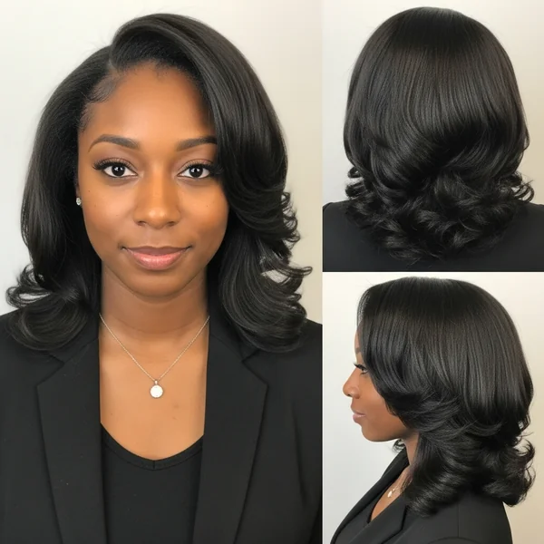 Prom Hairstyles for Black Women Sew In