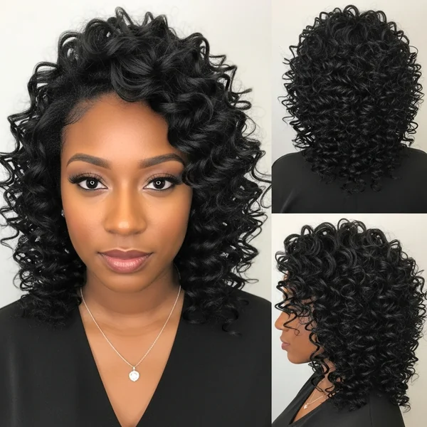Prom Hairstyles for Curly Hair Natural Curls Black Women